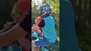 Прокатил дочку ))