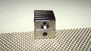 Посылка из Китая неодимовые магниты с отверстиями