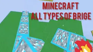 Minecraft all types of brige on bedrock edition