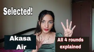 Akasa Air Cabin Crew- All rounds explained