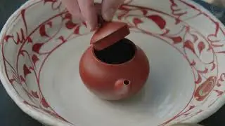 Brewing Ball Rolled Oolong in a Small Teapot