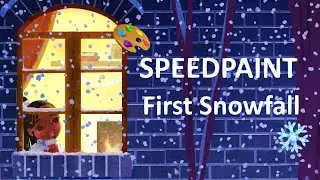 SPEEDPAINT | First Snowfall ❄️