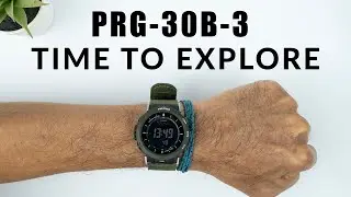 TIME TO EXPLORE - CASIO PROTREK PRG-30B-3