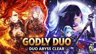 Peak Gameplay: Godly Duo in the Abyss | SixFace Gamer | Genshin Impact | 