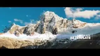PARTICLE WORLD SLIDESHOW Free After Effects Template