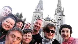 Артисты Оренбургского камерного хора на гастролях во Франции. 2016