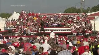 Shots Fired At Trump Rally. #trump