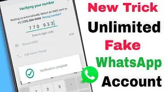How To Create Us Whatsapp Account Without Phone Number Free | Get USA Whatsapp Id Kaise Banaye