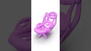 Hand Drawn chair in VR! #handdrawnsculptures #vr #salventius #madeinthemoment #virtualrealityart