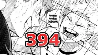 Reacción al capítulo 394 del Manga de Haikyuu / Los afortunados.