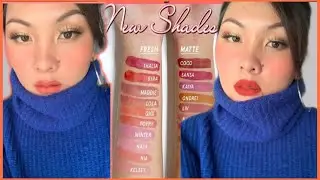 Colourette COLOURTINT FRESH & MATTE Lip & Cheek swatches| Nessa Alvaro