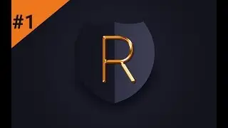 Golden Text | How to design a logo in photoshop cs6 for beginners