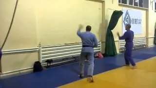 Exercises with tennis balls