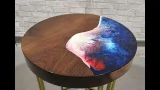Столик придиванный, LACADO 3 синий