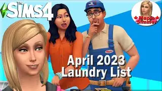 New Laundry List! (Sims News)