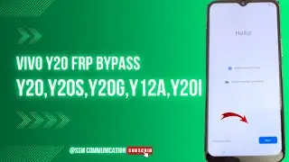 VIVO Y20 FRP BYPASS GOOGLE ACCOUNT UNLOCK