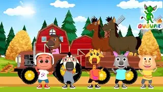Old Macdonald Had a Farm || Nursery Rhymes And Kids Songs With Lyrics || BUBUPiE