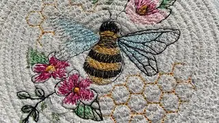 Machine Embroidery on a Rope Coaster…..Oh My!