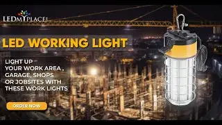 Brilliant Illumination: Unleashing the Power of LED Work Lights in Construction Areas