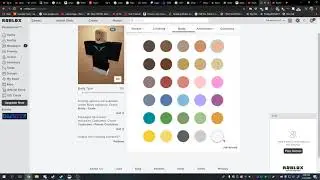 Roblox Tutorial: How To Change Avatar Skin Color
