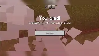 Water Bucket MLG In Minecraft PE 😁