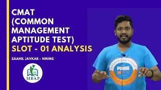 CMAT Slot 1 Analysis | Saahil Javkar NMIMS
