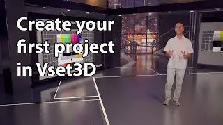 Vset3D live Virtual set | Virtual studio Software