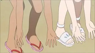 Pokemon Sun and Moon - Mallow and Lillie Feet