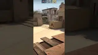 Connector and Jungle Smoke from Palace on Mirage #shorts #csgo
