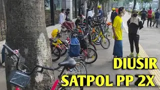 Dua kali di usir SATPOL PP #indonesia #minder