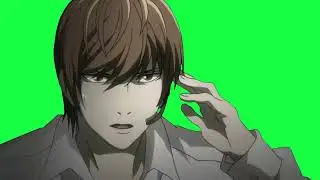 Light Death Note Anime Green Screen