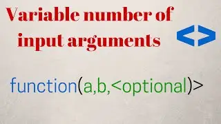 Functions with Variable/Optional number of input arguments-SCILAB
