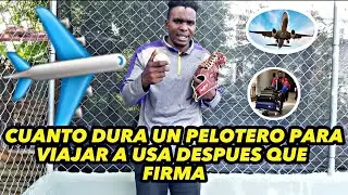 You'll be surprised when you find out how long it takes baseball players to travel to the USA 🇺🇲 ...