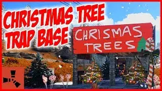 The story of the CHRISTMAS TREE TRAP BASE!! | RUST