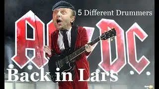 Back in Black (AC/DC) - played as 5 Different Drummers