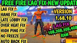 free fire vbot black background ob31 special lag fix config with gameplay in J2