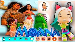 Toca life world Vaiana 🌊🌸💕¿Tu personaje favorito de Vaiana? Toca Mía