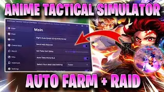 ANIME TACTICAL SIMULATOR SCRIPT! *NO KEY* AUTO DUNGEONS, AUTO FARM, AUTO QUEST & MORE! ✅💸
