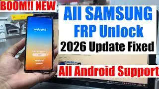 Samsung FRP Bypass 2026 Android 15/16, Remove Google Account  || Samsung FRP Unlock Tool