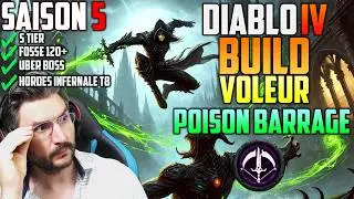 BUILD S TIER Voleur Poison Barrage Saison 5 | Diablo 4