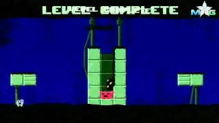 Super Meat Boy Walkthrough - Teh Internets - Sewers of Dross - Levels 16-20