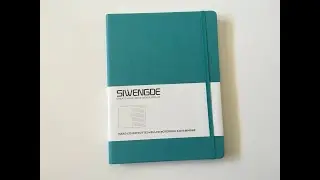 Siwengede Bullet Journal Notebook Review (Pros, Cons and Pen Test)