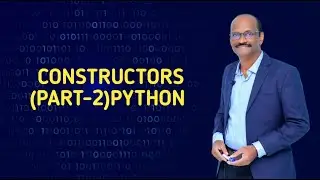 CONSTRUCTOR IN PYTHON(PART-2) @logicbits8506 #constructors #python #pythontamil