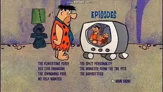 The Flintstones The First Season DVD Menu Walkthrough