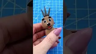 Оссение поделки из пластилина 