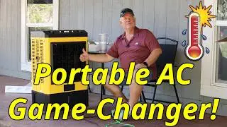 The Ultimate Garage & Patio Cooling Hack – Uthfy Swamp Cooler Review!