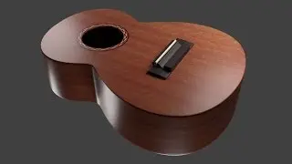 Гавайская гитара в Blender (часть №1)