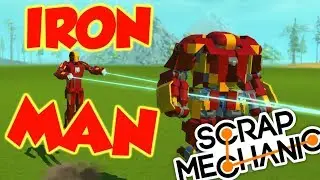 Iron Man Mech's - Scrap Mechanic FAN CREATIONS