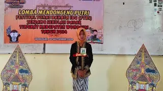 LOMBA FTBI TINGKAT KAB. WONOGIRI 2024 || Mendongeng Putri