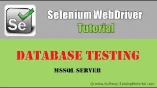 SELENIUM |  DATABASE TESTING